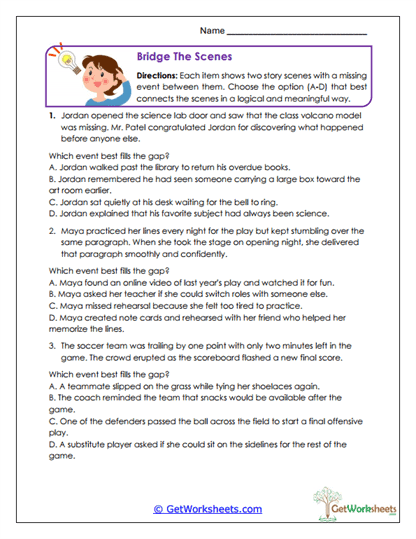 Scene Connection Builder Worksheet