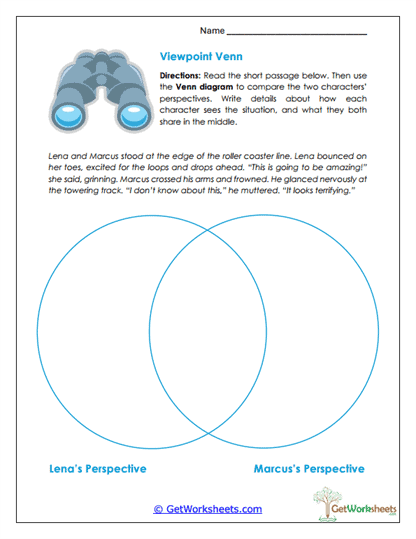 Viewpoint Venn Worksheet