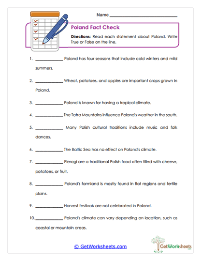 Fact Check Worksheet