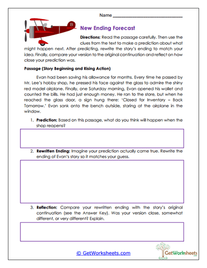New Ending Forecast Worksheet