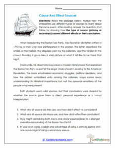 Primary vs. Secondary Sources Worksheets - GetWorksheets.com