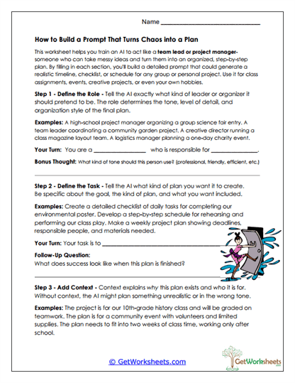 Plan-Building Prompt Worksheet