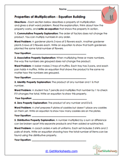 Equation Architect Worksheet