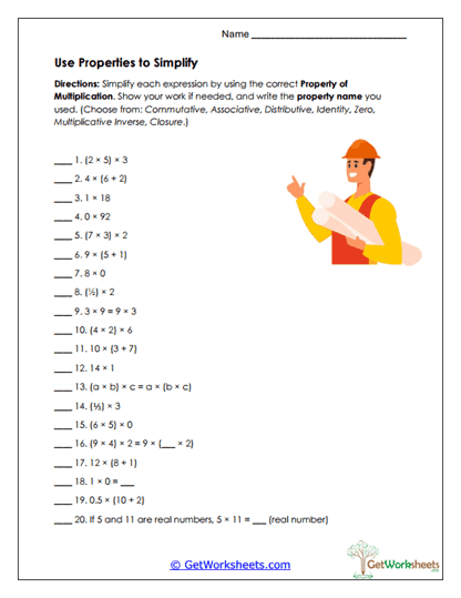 Simplify Smart Worksheet