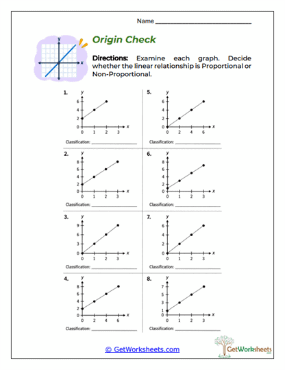 Origin Check Worksheet