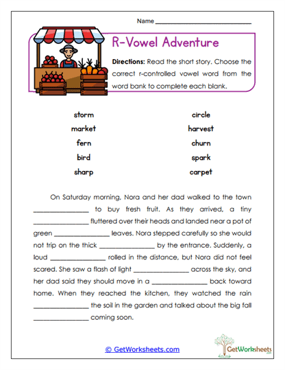 Blank Adventure Worksheet