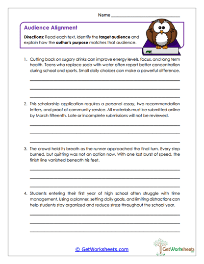 Audience Alignment Worksheet
