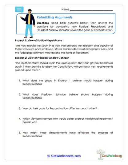 Debate Divide Worksheet