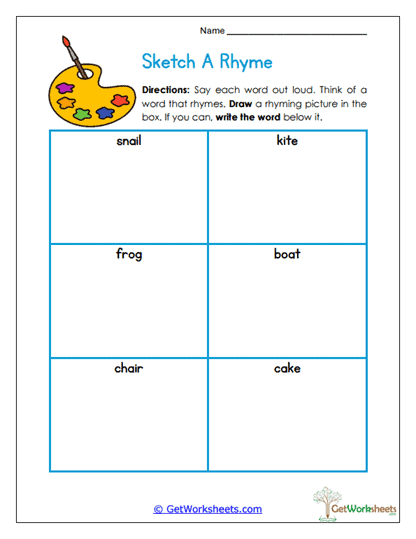 Draw & Think Worksheet