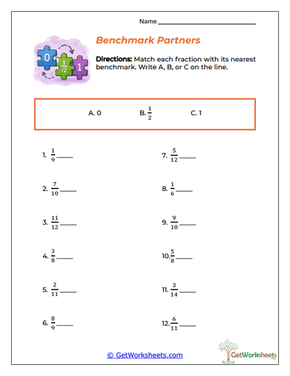 Benchmark Partners Worksheet
