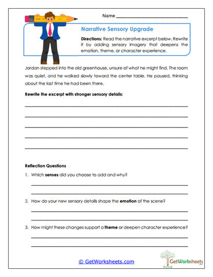 Narrative Upgrade Worksheet