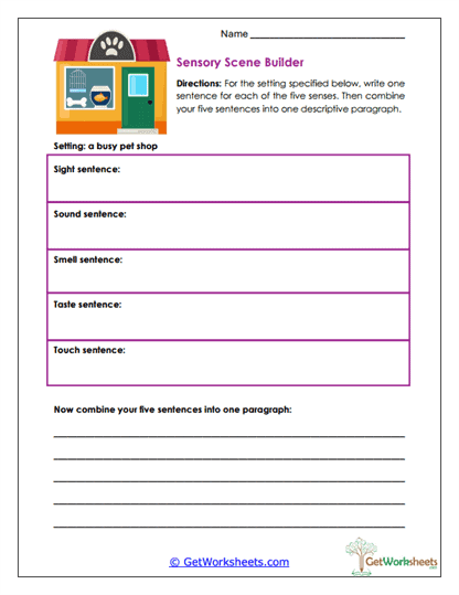 Scene Builder Worksheet