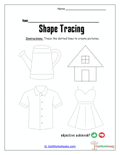 Everyday Objects Worksheet