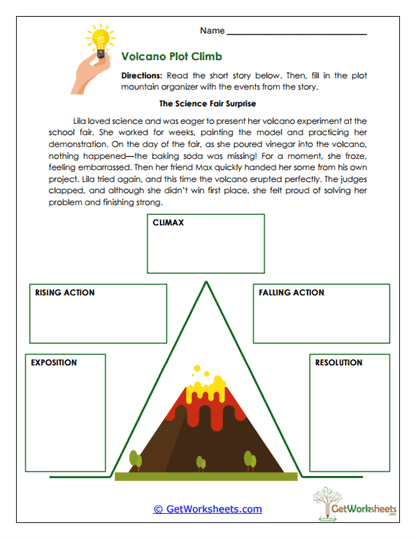 Volcano Plot Climb Worksheet