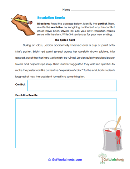 Resolution Remix Worksheet