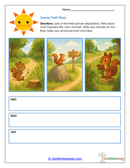Story Structure Worksheets