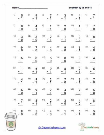 Decrease Fundamentals Worksheet