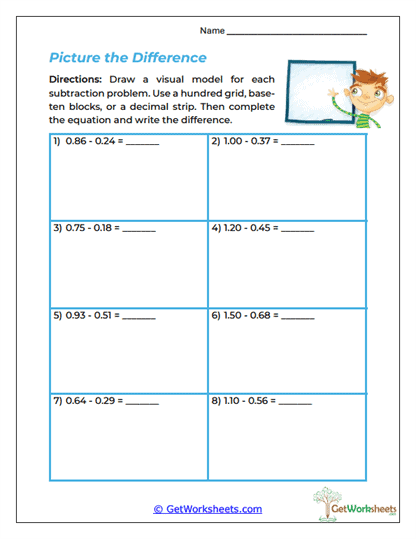 Picture the Difference Worksheet