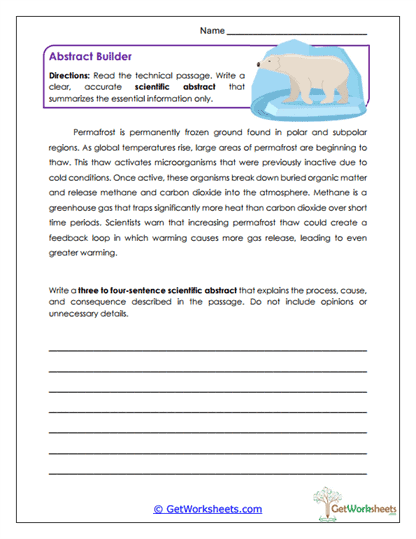 Abstract Builder Worksheet