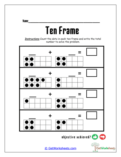Addition Confidence Builder Worksheet