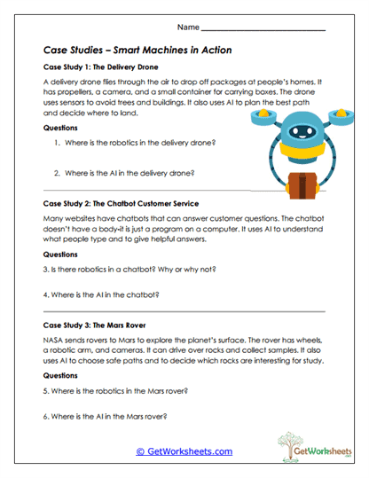 Smart Machines Case Studies Worksheet