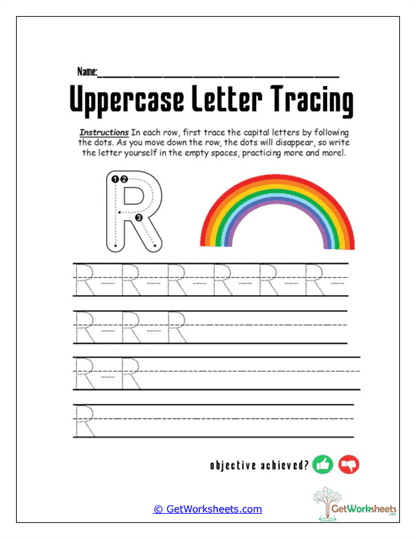 Race to the R Worksheet