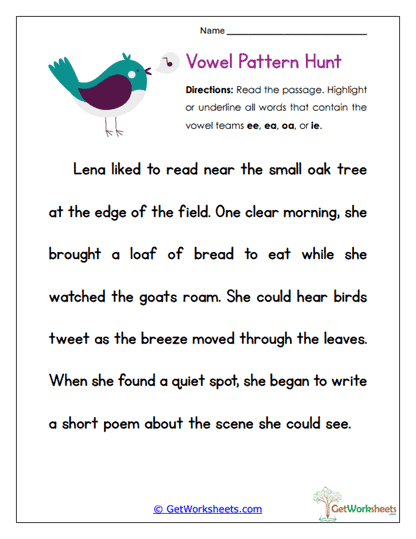 Team Hunter Worksheet