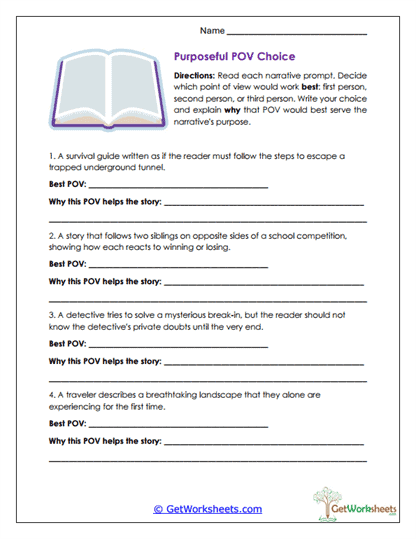 Purposeful POV Choice Worksheet