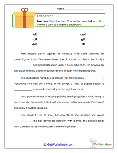 ft Blend Worksheets