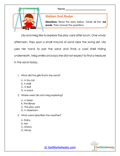 Hidden Nd Finder Worksheet